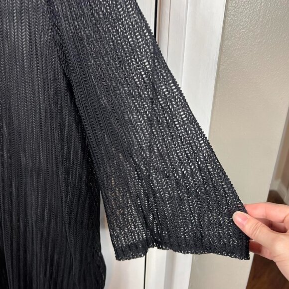 Jordan Taylor Bell Sleeve Chevron Tunic Cover-Up size medium - Picture 6 of 7